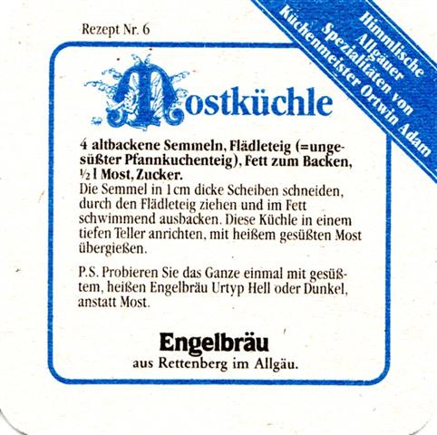rettenberg oa-by engel rezept II 6b (quad180-6 mostkchle-schwarzblau)